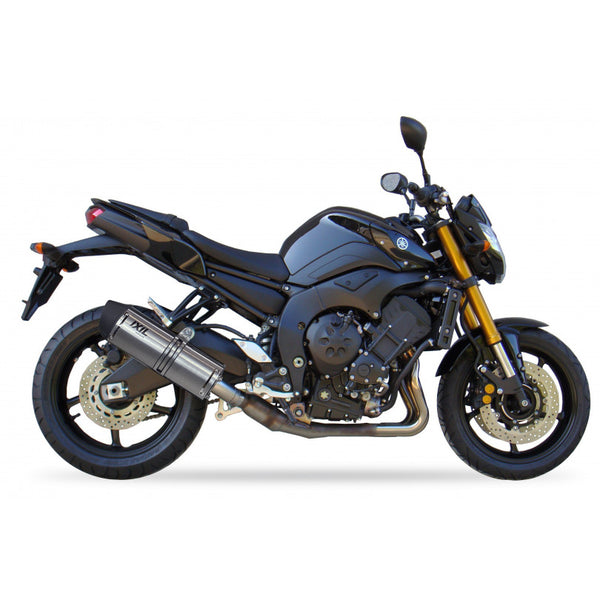 IXIL Hexoval Xtrem Evolution Silencer for Yamaha FZ-8 in Matt polished Inox AISI304