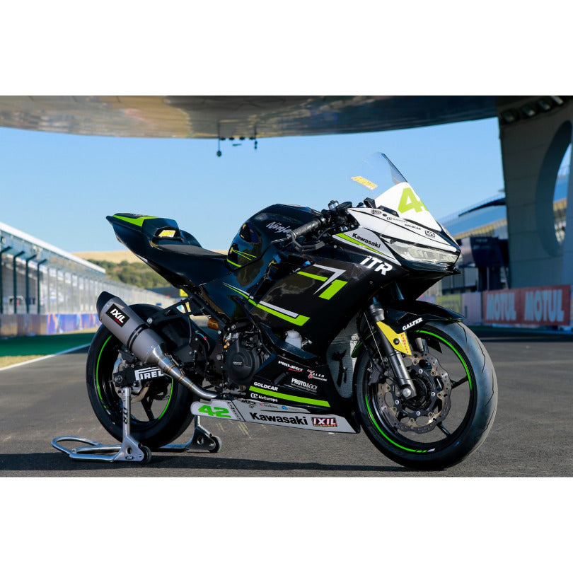 IXIL Hexoval Titanium Race Full System Kawasaki Z400 2019-23
