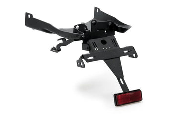Puig Tail Tidy for BMW R1200 R 2015-18, compact steel licence plate holder with aftermarket indicator supports