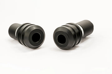 Puig Vintage frame sliders Triumph Bonneville Bobber Black 2017-2026 black crash protection bobbins_1