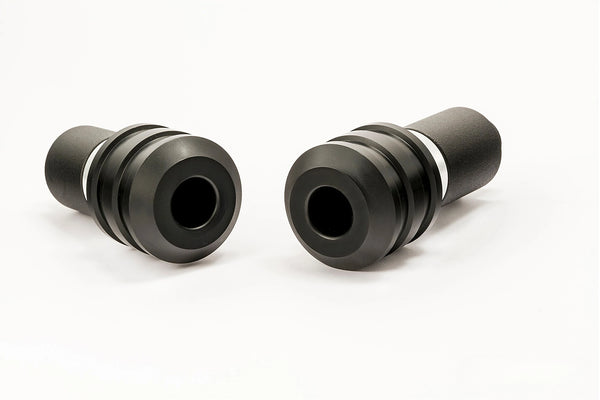 Puig Vintage frame sliders Triumph Bonneville Bobber Black 2017-2026 black crash protection bobbins_1