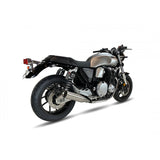 Ironhead Round Matt Inox Silencers Honda CB1100 (EX/RS) 2016-20