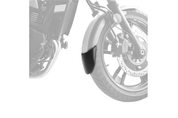 Puig Front Fender Extender for Kawasaki VN650 Vulcan S 2015-26 in Black ABS with adhesive pads and plastic securing rivets_1