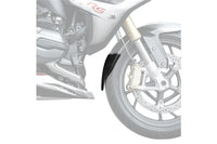 Puig front fender extension fitted to BMW R1200RS 2015–2018 black mudguard extender protection