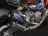 Termignoni Carbon Racing Silencer Kit Ducati Monster 821 2018-21