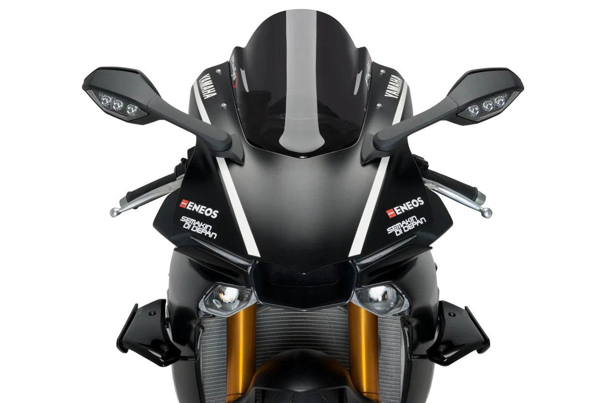 PUIG Downforce Side Spoilers Yamaha YZF-R1 (R1M) 2015-19 - Motorcycle Performance Store