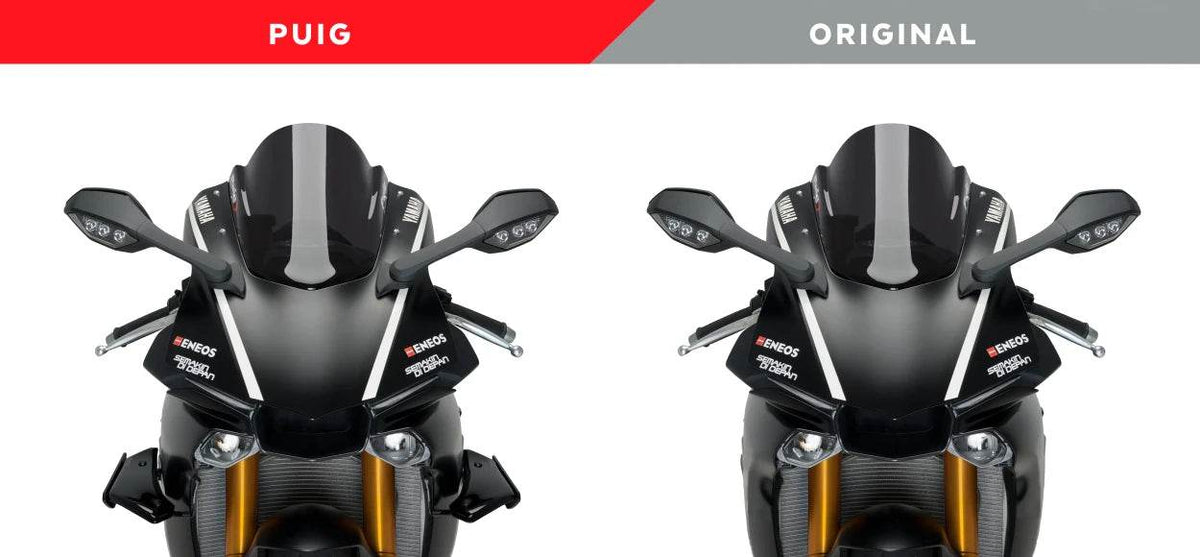 PUIG Downforce Side Spoilers Yamaha YZF-R1 (R1M) 2015-19 - Motorcycle Performance Store