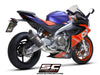 SC Project SC1-R Trofeo Carbon Exhaust System APRILIA RS660 2020-24 - Motorcycle Performance Store 