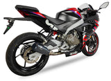 Ixrace MK2 Black Exhaust System | Aprilia RS 457 2024-26
