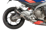Sistema completo QD Titanium Gunshot Dark Aprilia RS660 2020-24