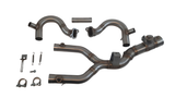 QD Modular No Kat Mid Pipe Kit BMW R1200GS 2015-18
