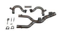 QD Modular No Kat Mid Pipe Kit for the BMW R1200GS. Available at Motorcycle Performance Store.