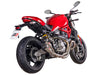 QD Twin Gunshot Silencer for the Ducati Monster 821_1