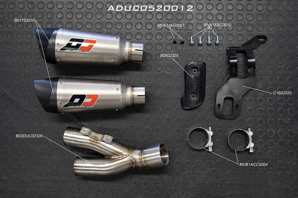 QD Gunshot Twin Silencer for the Ducati Monster 1200_4