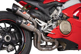 QD 3/4 Twin Titanium Full System Ducati Panigale V4 (R/S) 2018-24 - Motorcycle Performance Store