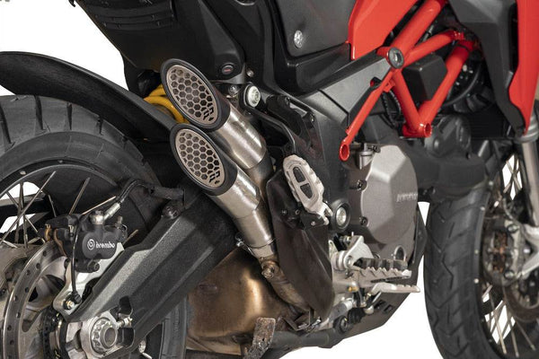 QD Power Gun Slip on Silencer - Ducati Multistrada 950 / S 2017-21 - Motorcycle Performance Store