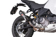 QD Tri Cone Titanium Silencer -  Ducati Desert-X 2022-24 - Motorcycle Performance Store 