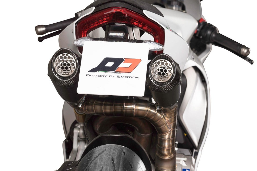 QD Gunshot Dark Matter Underseat System - Ducati Panigale V2 2020-23 - Motorcycle Performance Store 