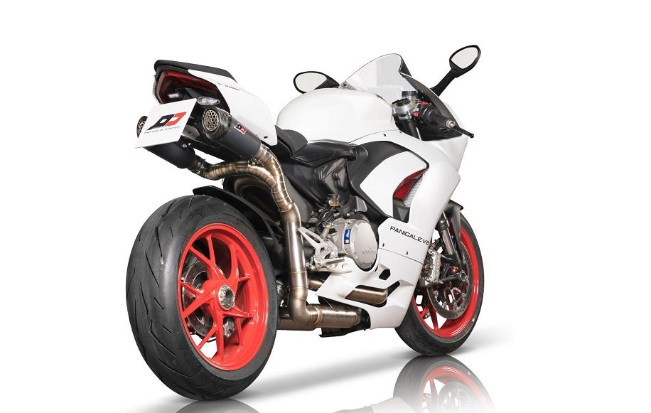 QD Gunshot Dark Matter Underseat System - Ducati Panigale V2 2020-23 - Motorcycle Performance Store 