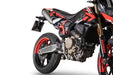 QD Black Titanium Underseat Exhaust Ducati Hypermotard 698_4