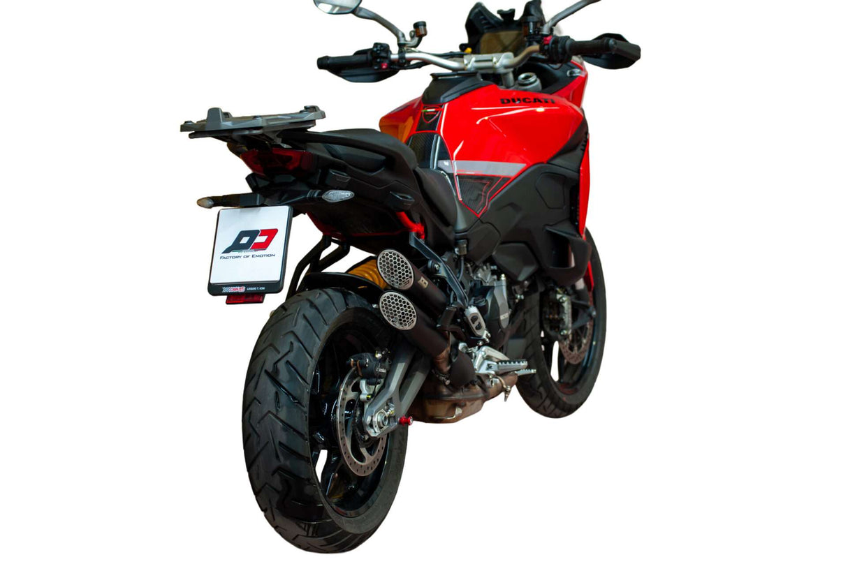 QD Power Gun Black Silencer Ducati Multistrada V2 2025-26 image 2