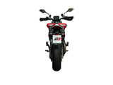 QD Gunshot Dark Matter Underseat Slip on Exhaust | Ducati Hypermotard V2 2026