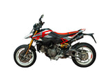 QD Gunshot Dark Matter Underseat Slip on Exhaust | Ducati Hypermotard V2 2026