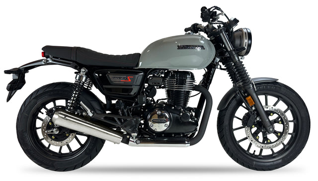 Ixrace MK5 Inox Silencer Installed on a Honda GB350 2025