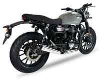 Ixrace MK5 Inox Silencer Installed on a Honda GB350 2025