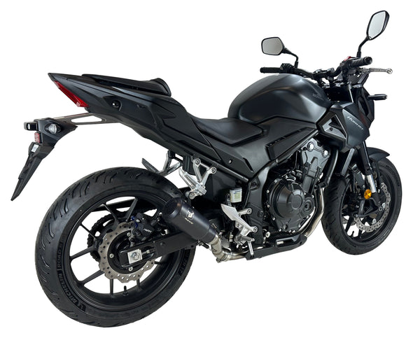 IXRACE Mk2 Black Silencer Honda CBR500R 2024-26