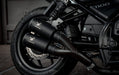 Ixrace MK2 Black Silencers Honda CMX1100 Rebel_1