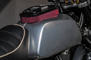 DNA Stage 3 Billet Tank Air Box Kit for the Honda Monkey Bike 125 (2018-21). Available at Motorcycle Performance Store.