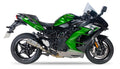 IXRACE MK2 Inox stainless steel MotoGP style silencer for Kawasaki Ninja H2 SX and H2 SX SE