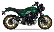 Ixrace MK2 Inox Exhaust System Installed on a Kawasaki Z650 RS 2024-2025