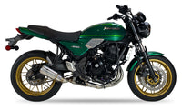 Ixrace MK2 Inox Exhaust System Installed on a Kawasaki Z650 RS 2024-2025