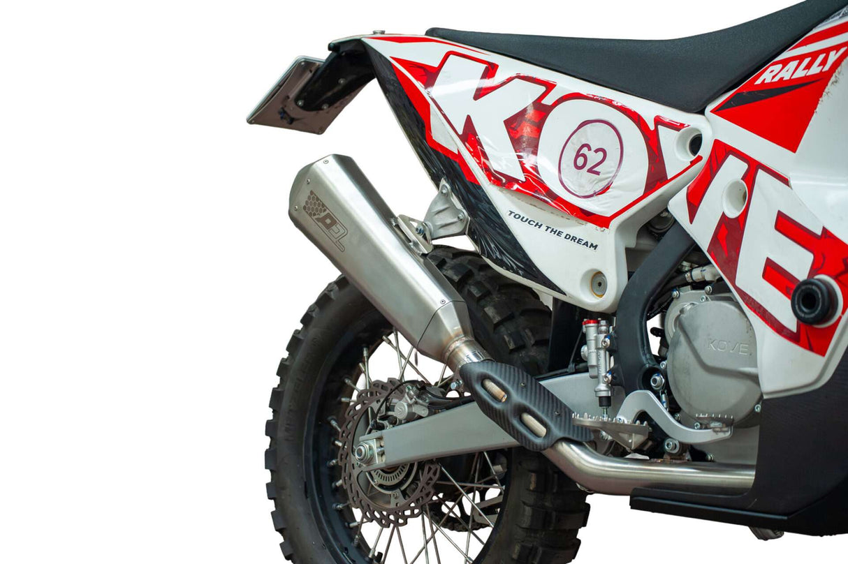 QD X-Treme Racing Half Exhaust System Kove 450 Rally (X) 2023-26 image 4