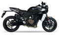 IXRACE MK2 Black slip-on exhaust silencer for Husqvarna Vitpilen 801 2024-2025 with GP Moto-style outlet