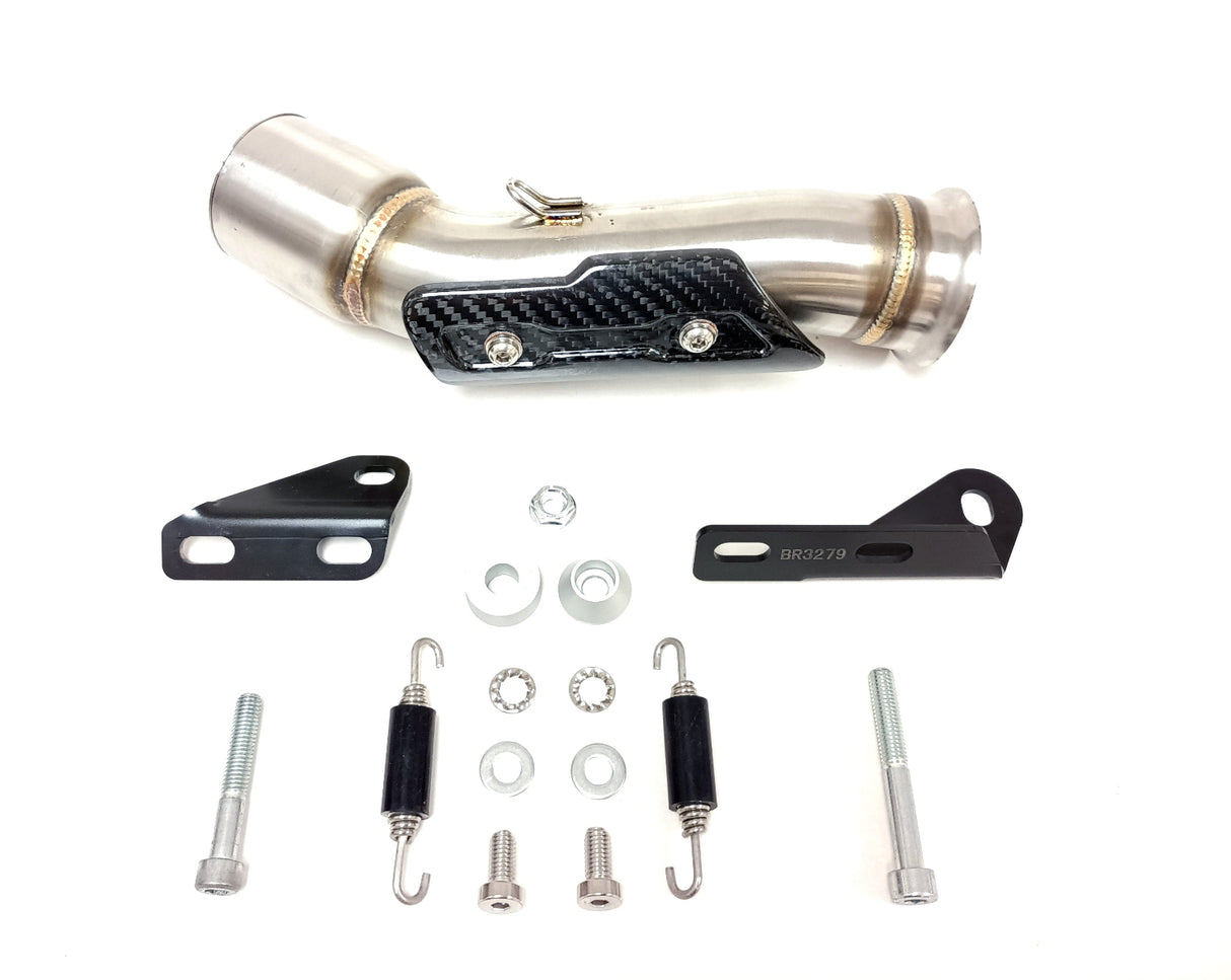 Ixrace MK2 Silenziatore Nero KTM Duke 790 2023-26 image 4
