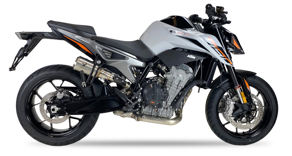 Silenciador negro Ixrace MK2 KTM Duke 790 2023-26