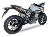 Silenciador negro Ixrace MK2 KTM Duke 790 2023-26