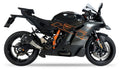 IXRACE MK2 Carbon Forged Silencer for KTM RC 990 (R) with forged carbon fibre body and MotoGP-style grille