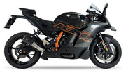 IXRACE MK2 Carbon Forged Silencer for KTM RC 990 (R) with forged carbon fibre body and MotoGP-style grille