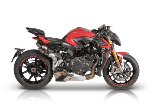 QD Power Gun Titanium Silencers - MV AGUSTA BRUTALE 1000 RR 2019-24 - Motorcycle Performance Store 