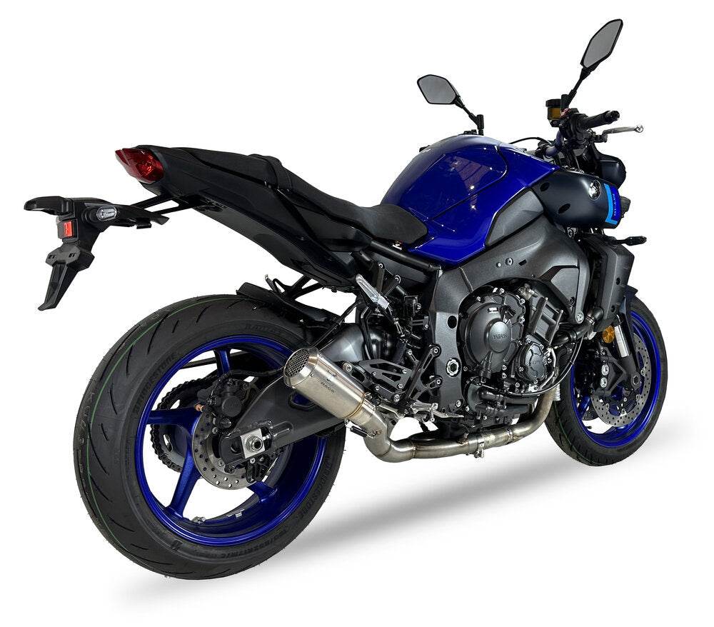 Ixrace MK2 Inox Silencer with Decat Yamaha MT-10 2016-24 - Motorcycle Performance Store