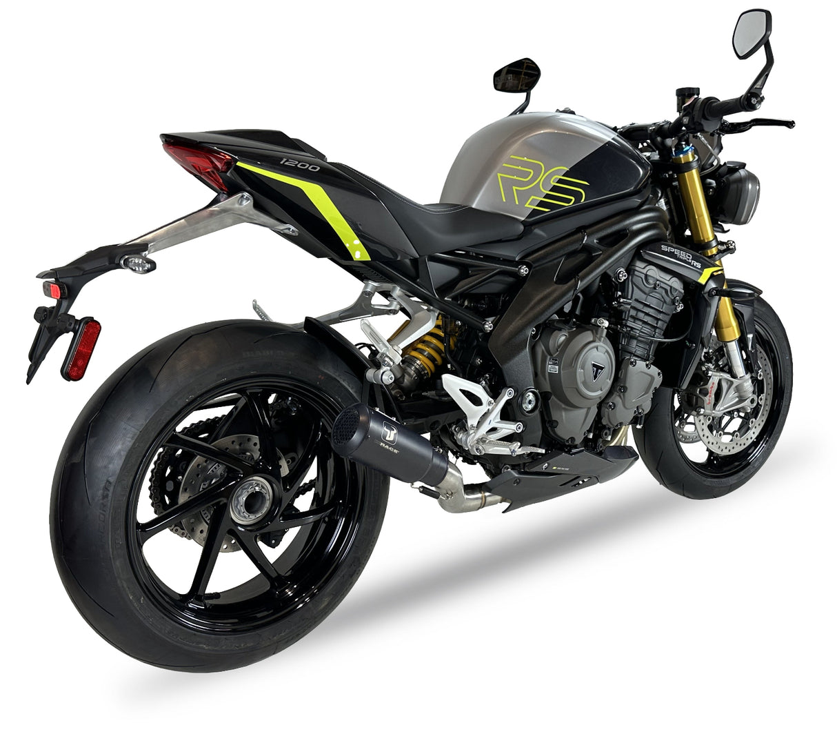 IXRACE MK2 Black Silencer Triumph Speed Triple 1200 (RS/RR/RX) 2025-26 image 2