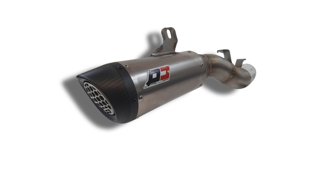 QD Gunshot Silencer for the Ducati Multistrada V4 (S) (2025-26). Available at Motorcycle Performance Store.