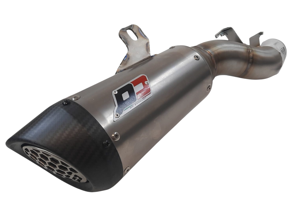 QD Gunshot Silencer for the Ducati Multistrada V4 (S) (2025-26). Available at Motorcycle Performance Store.