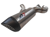 QD Gunshot Silencer for the Ducati Multistrada V4 (S) (2025-26). Available at Motorcycle Performance Store.