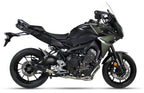 IXRACE M2 Black full exhaust system fitted to Yamaha MT-09 Tracer 2013-2020