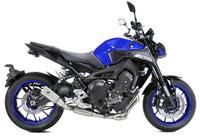 IXRACE MK2 Inox stainless full exhaust system fitted to Yamaha MT-09 2013–2020